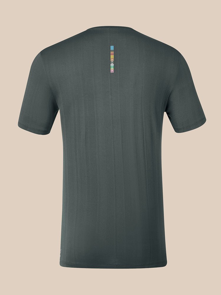 Men's Castore x Paul Smith Short Sleeve T-Shirt - Charcoal