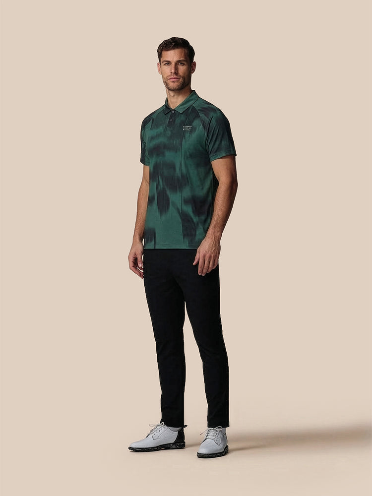 Men's Castore x Paul Smith Performance Printed Polo Top - Teal