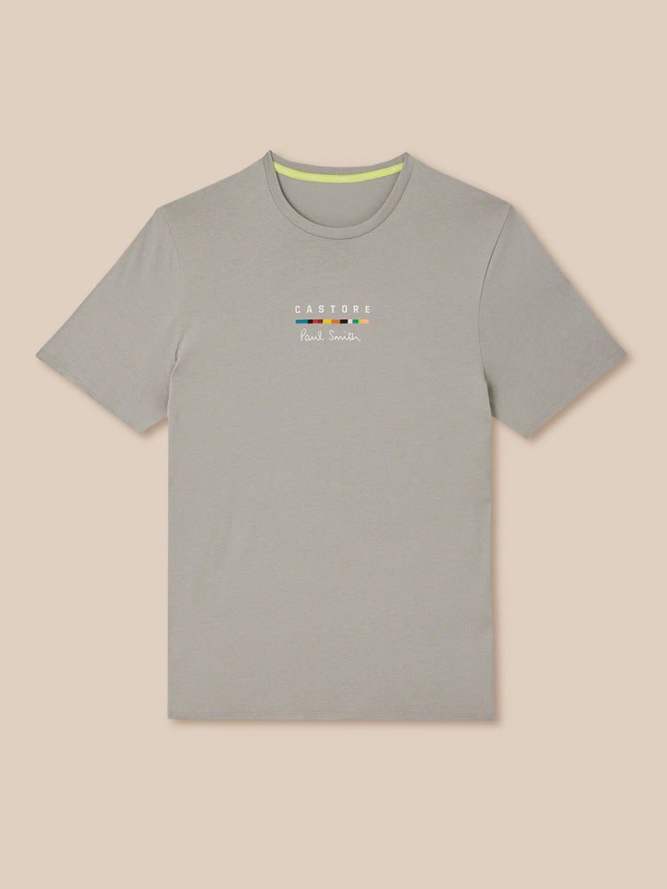 Men's Castore x Paul Smith Graphic Short Sleeve T-Shirt - Alloy