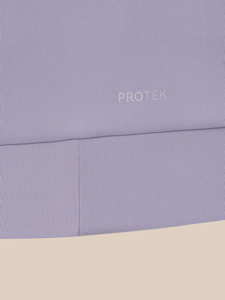 Men's Castore x Paul Smith Long Sleeve Quarter Zip - Purple