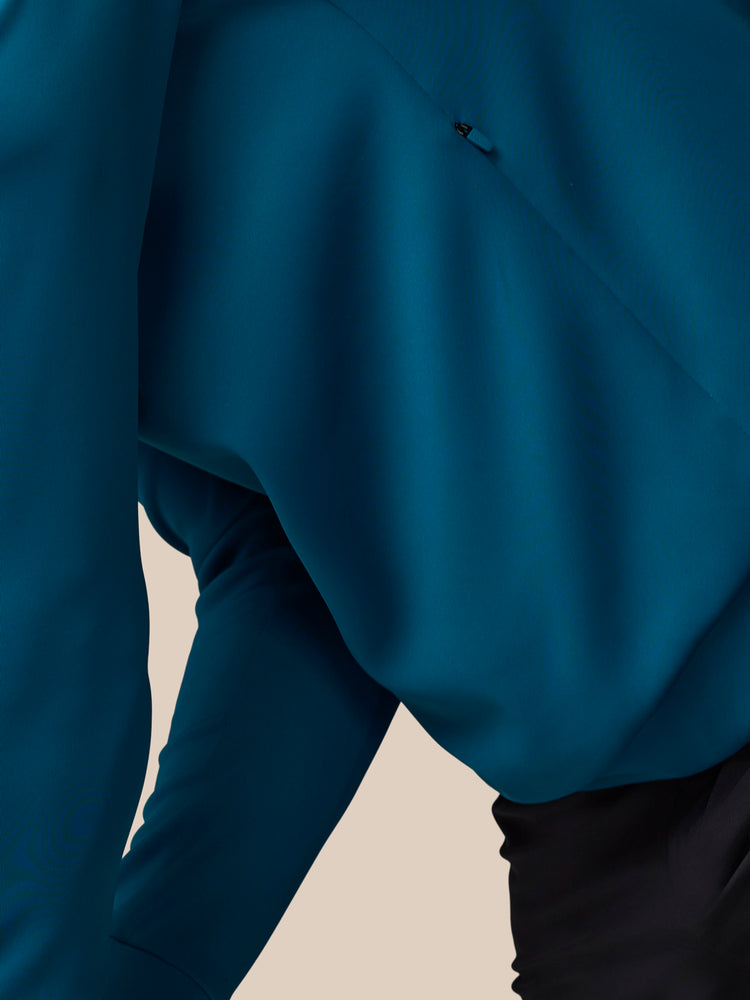 Men's Castore x Paul Smith Technical Quarter Zip Top - Teal