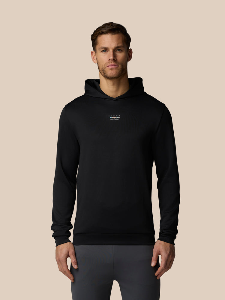 Men's Castore x Paul Smith Long Sleeve Technical Hoodie - Black