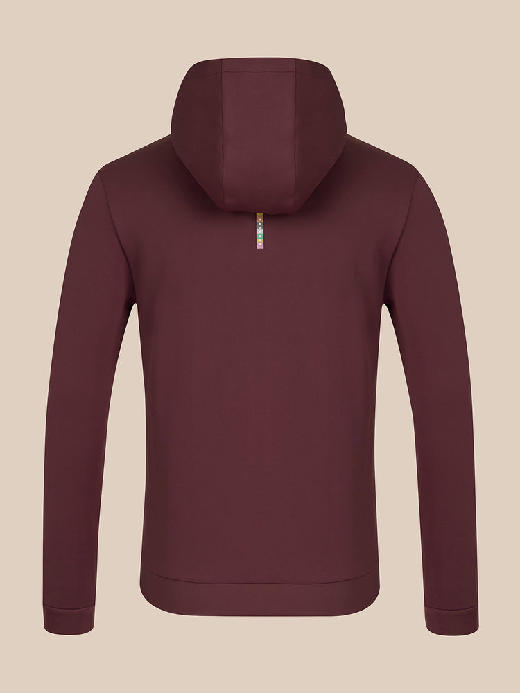 Men's Castore x Paul Smith Athletic Fit Long Sleeve Technical Hoodie - Purple