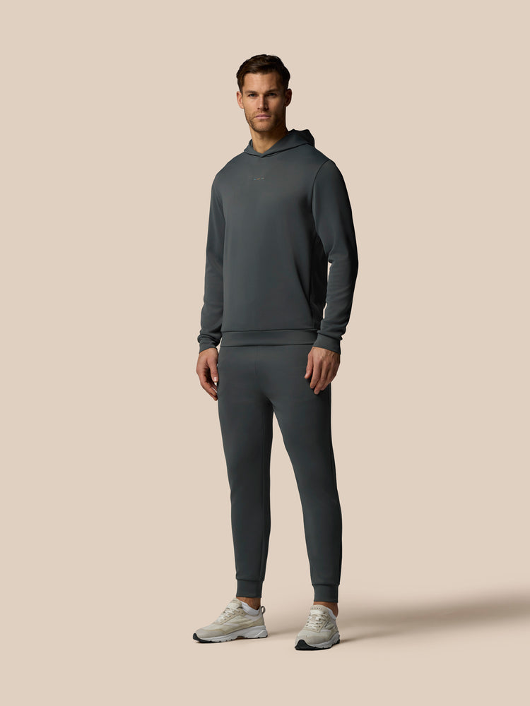 Men's Castore x Paul Smith Long Sleeve Technical Hoodie - Charcoal