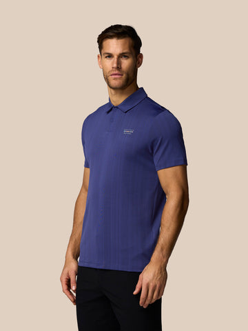 Men's Castore x Paul Smith Performance Engineered Knit Polo Top - Navy