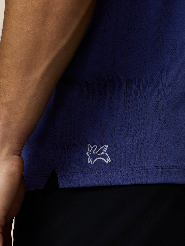 Men's Castore x Paul Smith Performance Engineered Knit Polo Top - Navy
