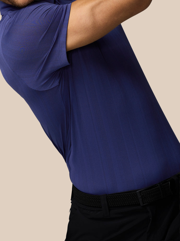 Men's Castore x Paul Smith Performance Engineered Knit Polo Top - Navy