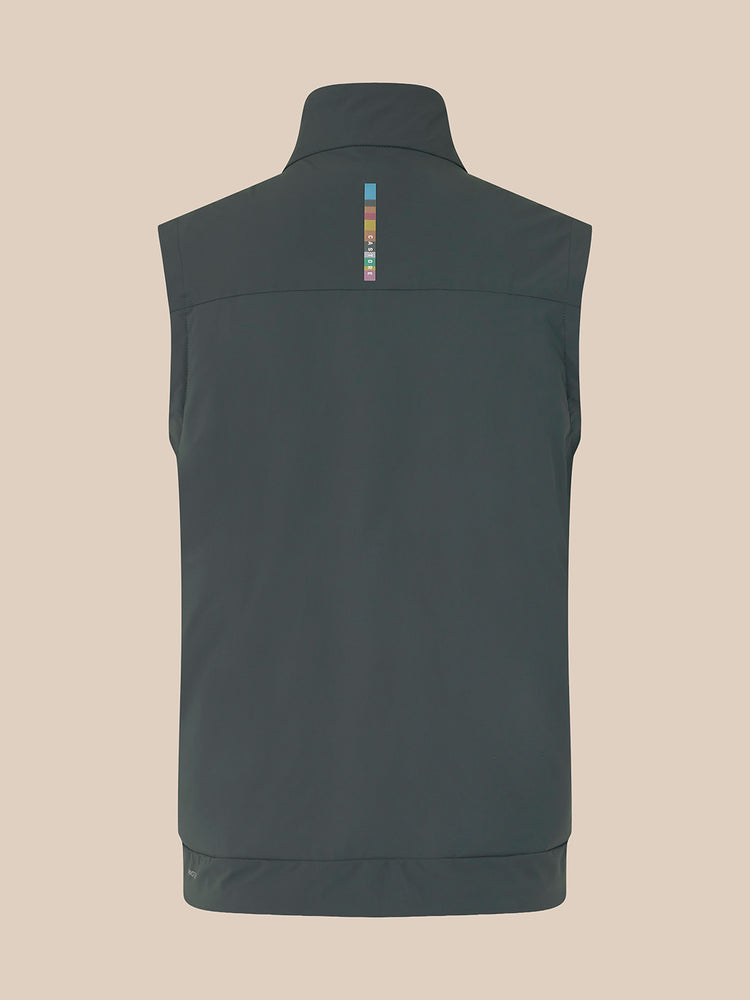 Men's Castore x Paul Smith Gilet - Charcoal