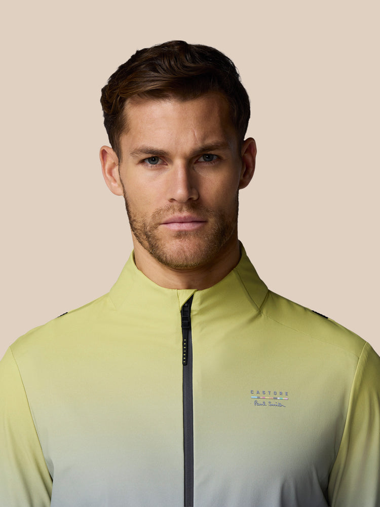 Men's Castore x Paul Smith Performance Lightweight Jacket - Sunny Lime
