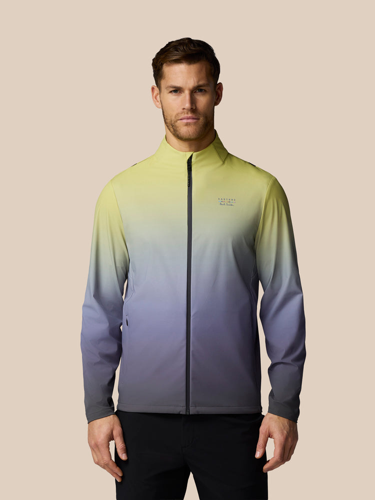 Men's Castore x Paul Smith Performance Lightweight Jacket - Sunny Lime