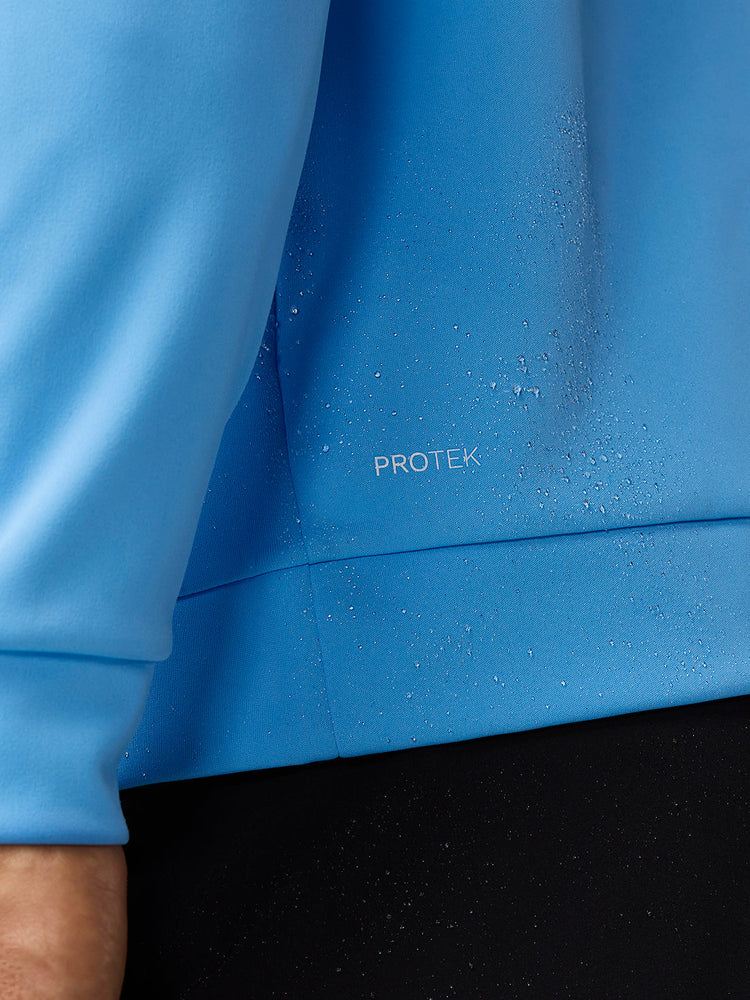 Golf Club Classic 1/4 Zip Top - Cool Blue