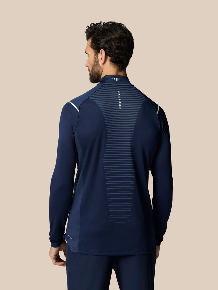 Pinnacle 1/4 Zip Top - Navy