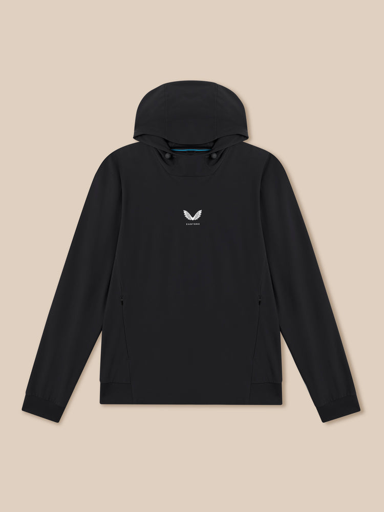Men's Golf Performance Hoodie - Black/Alloy