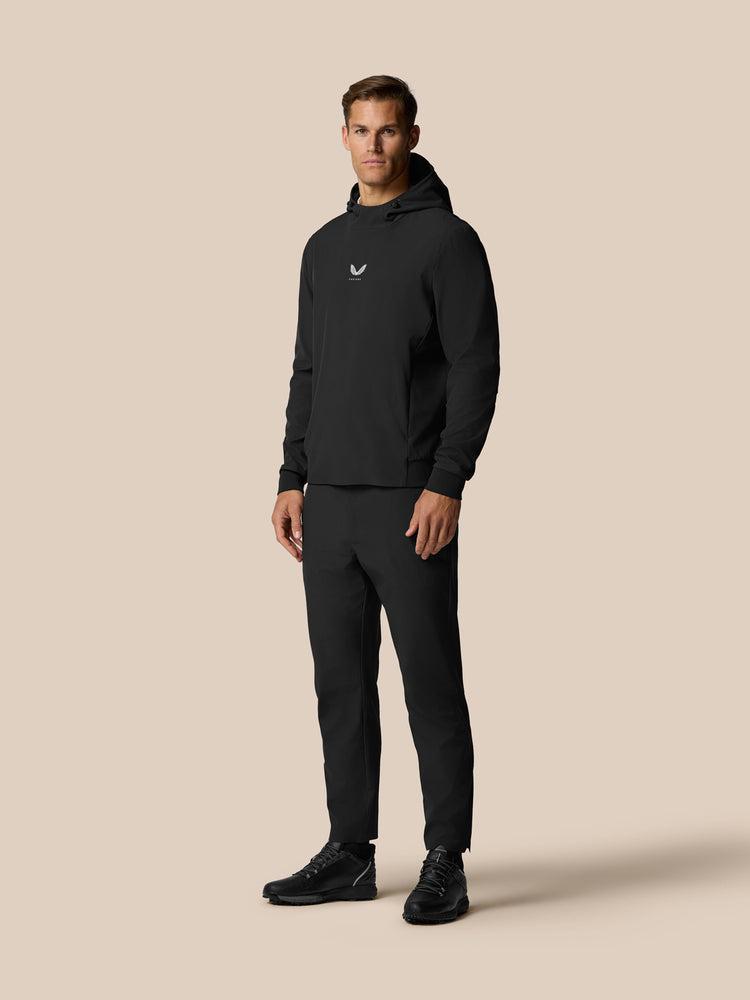Men's Golf Performance Hoodie - Black/Alloy