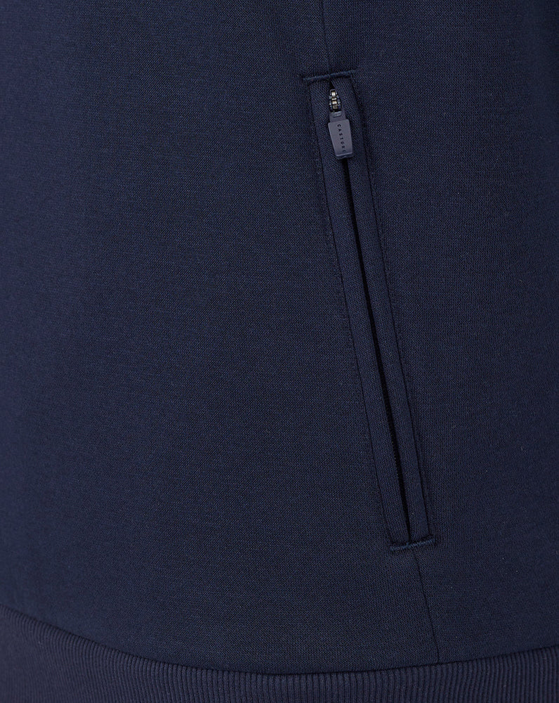 Men's Adapt Long Sleeve Cotton Fleece Hoodie - Navy