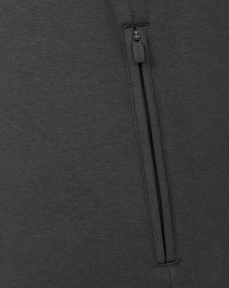 Men's Adapt Long Sleeve Cotton Fleece Quarter Zip Sweatshirt - Gunmetal