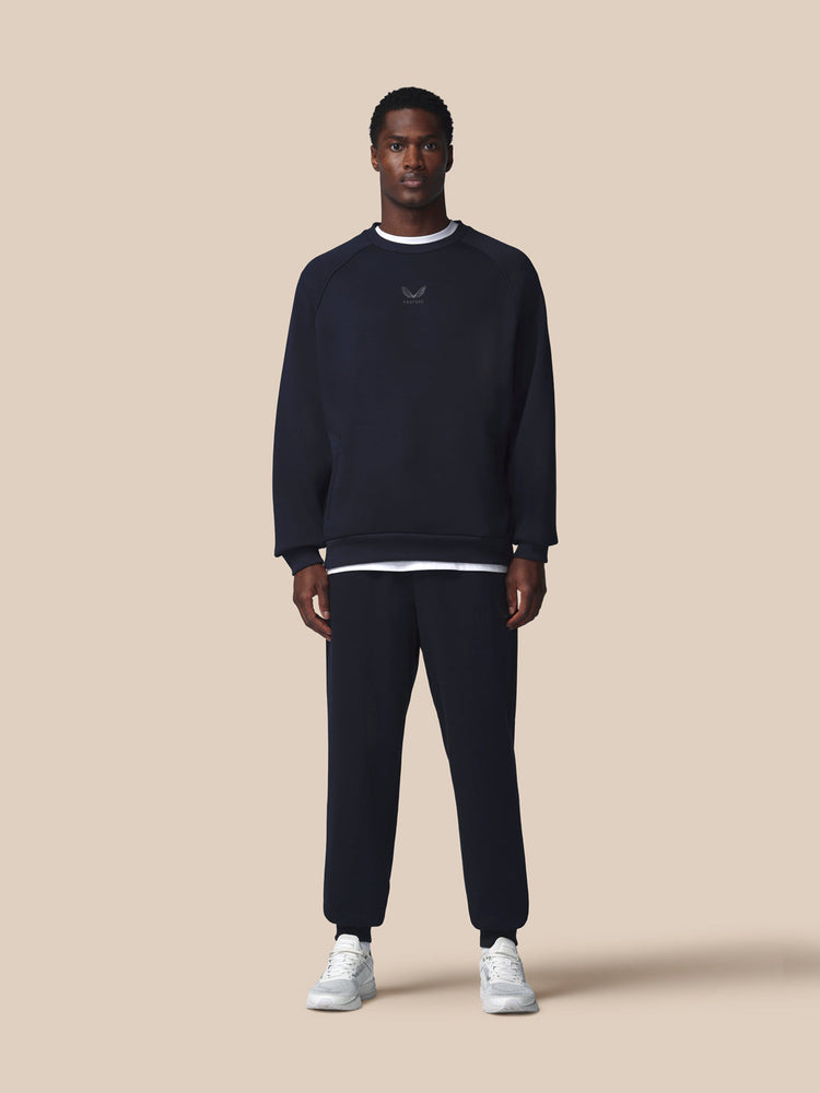 Men's Adapt Cotton Fleece Joggers - Navy