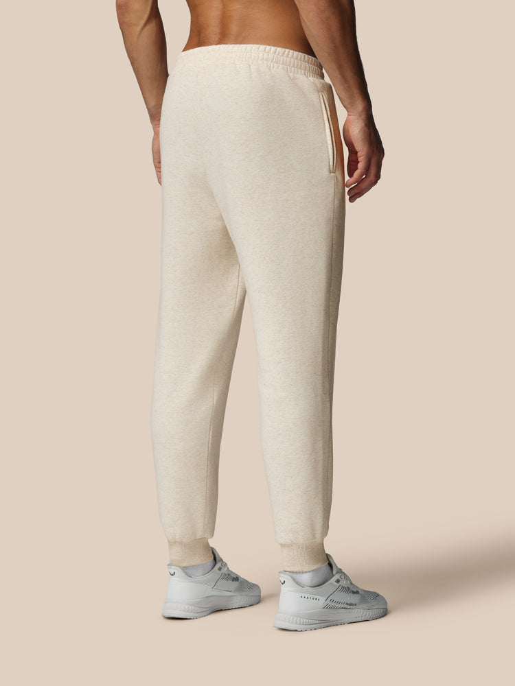 Men's Adapt Cotton Fleece Joggers - Oatmeal Marl