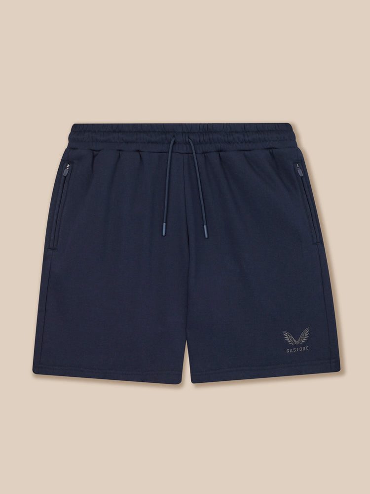 Men's Adapt Cotton Fleece Shorts - Navy
