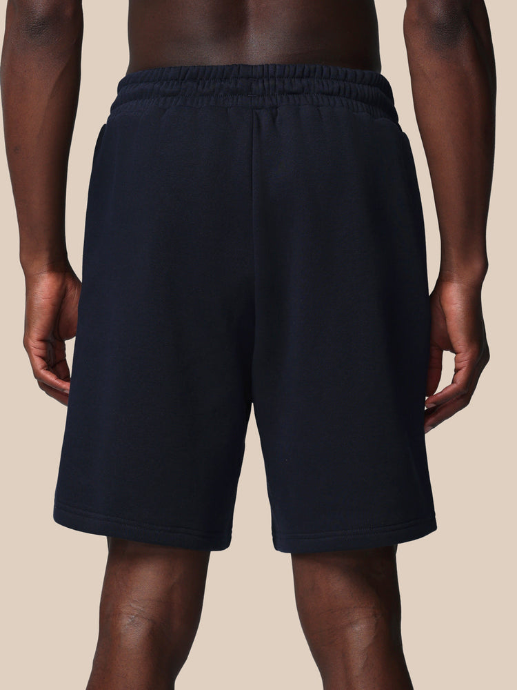 Men's Adapt Cotton Fleece Shorts - Navy