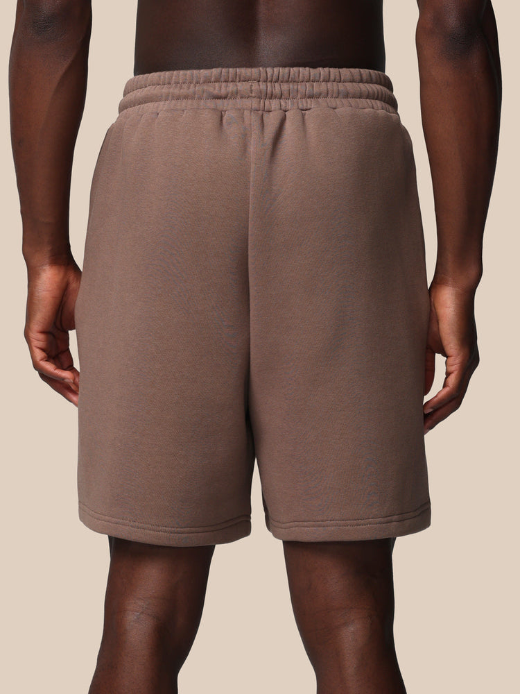 Men's Adapt Cotton Fleece Shorts - Deep Taupe