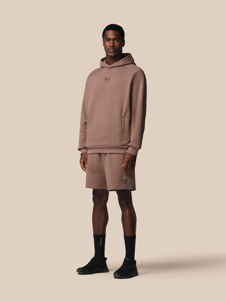 Men's Adapt Cotton Fleece Shorts - Deep Taupe