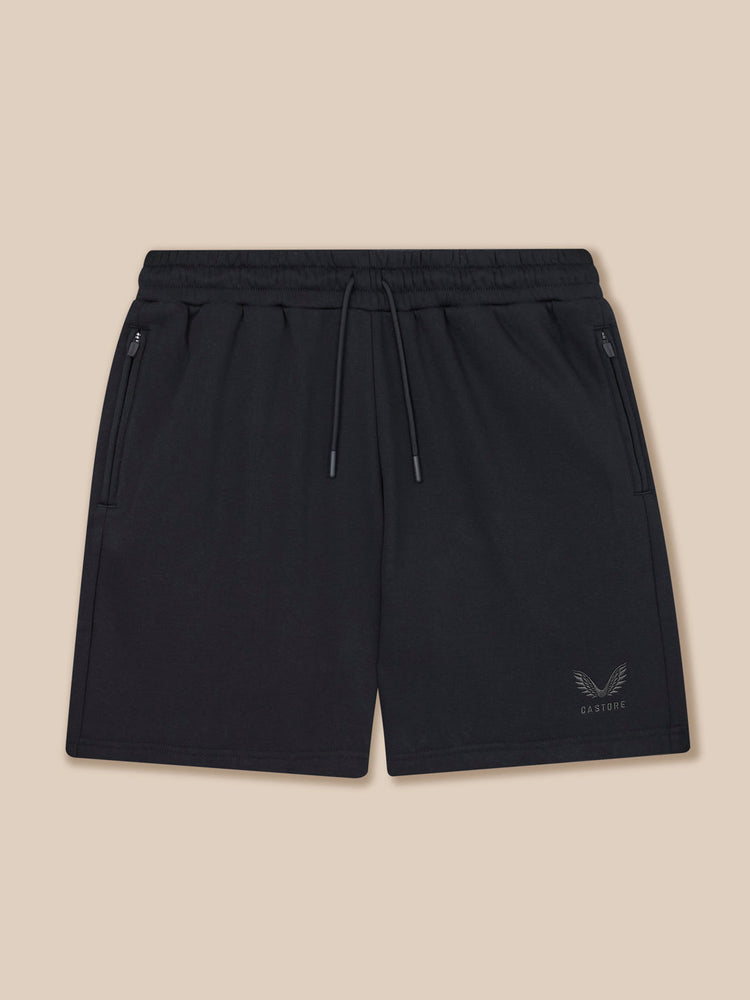 Men's Adapt Cotton Fleece Shorts - Black