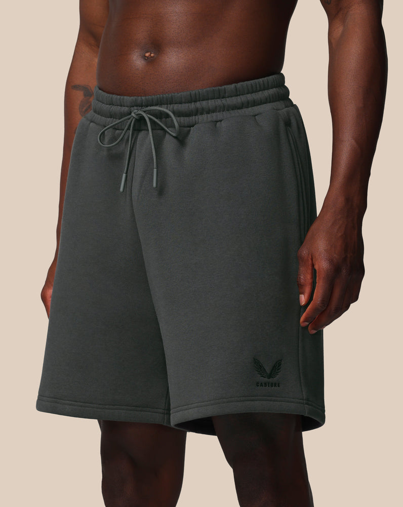 Men's Adapt Cotton Fleece Shorts - Gunmetal