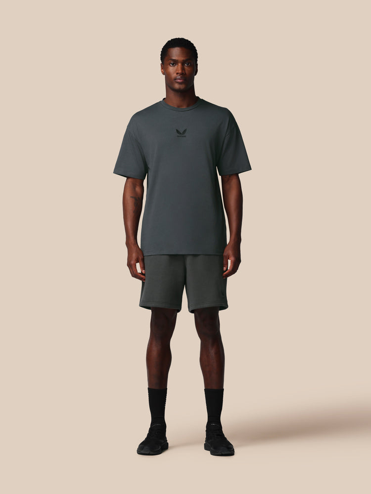Men's Adapt Cotton Fleece Shorts - Gunmetal