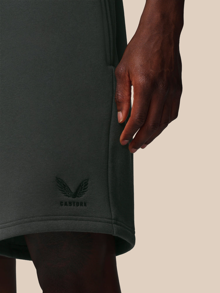 Men's Adapt Cotton Fleece Shorts - Gunmetal