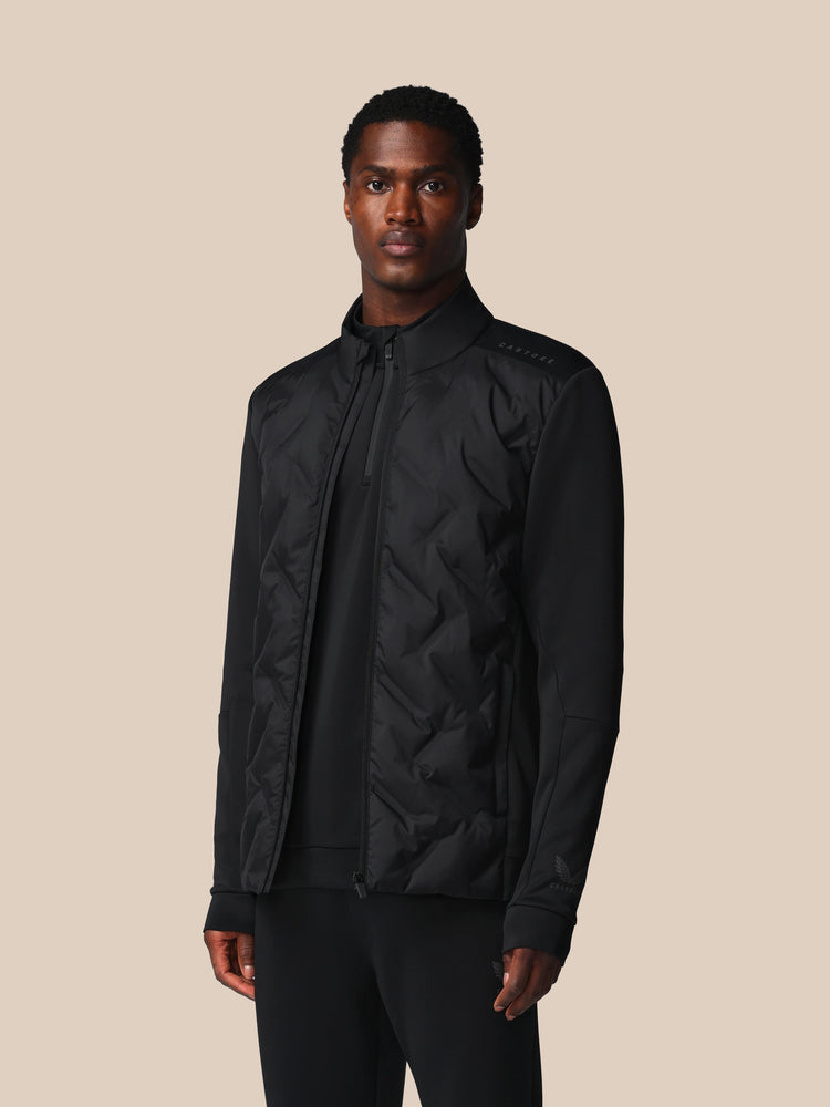 Men's Flex Long Sleeve Hybrid Jacket - Black