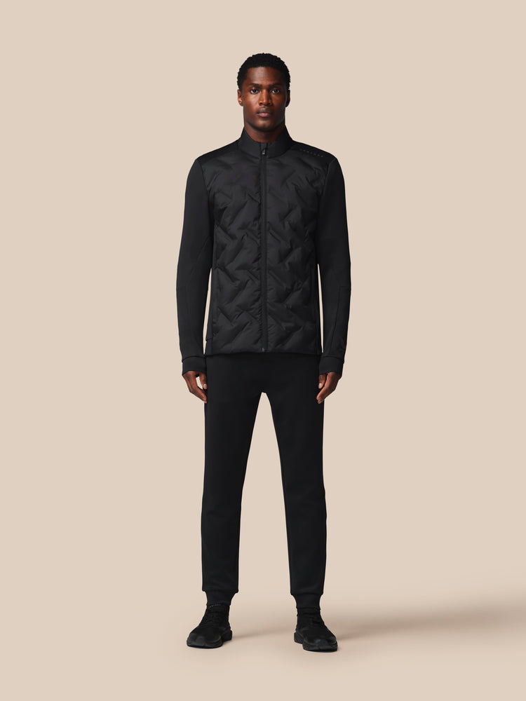 Men's Flex Long Sleeve Hybrid Jacket - Black