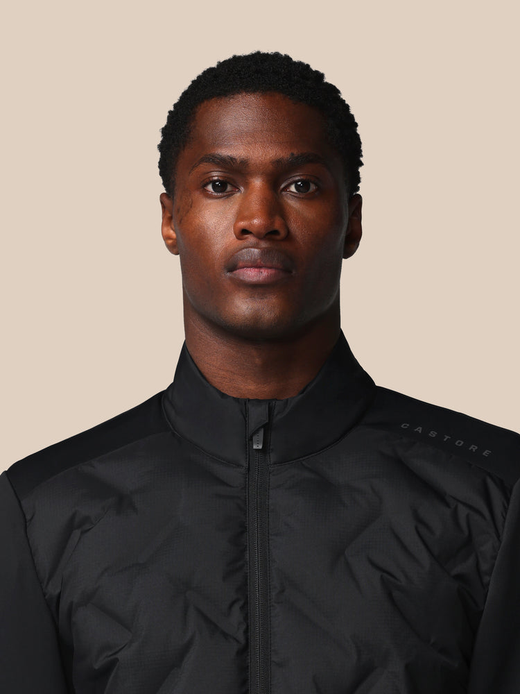 Men's Flex Long Sleeve Hybrid Jacket - Black