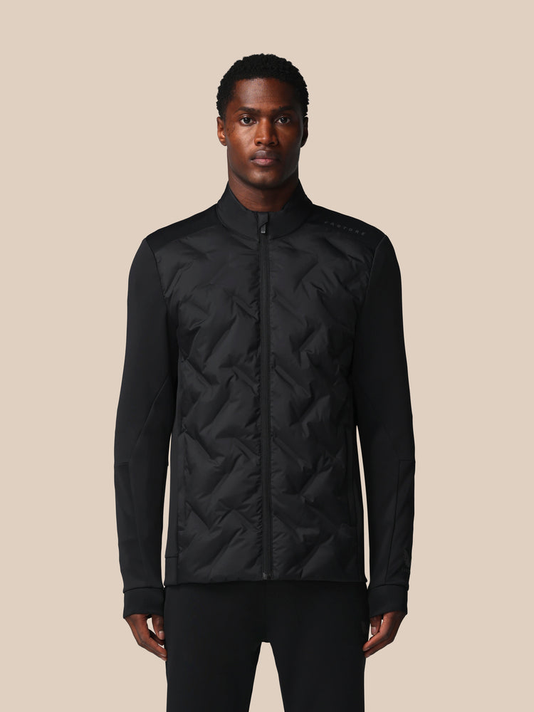 Men's Flex Long Sleeve Hybrid Jacket - Black