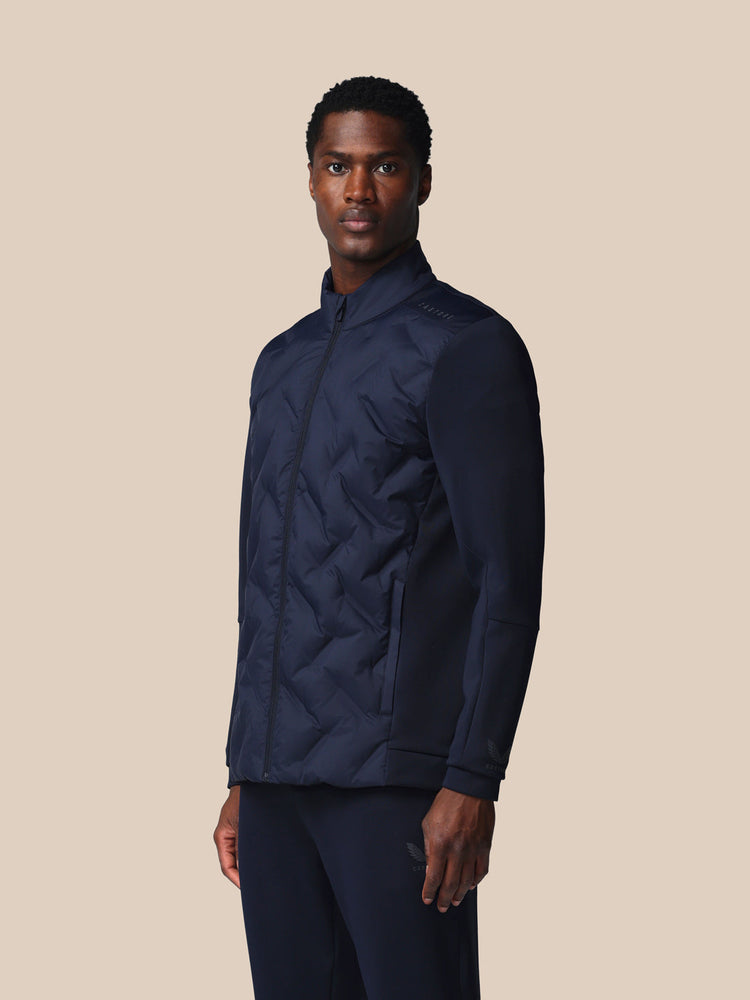 Men's Flex Long Sleeve Hybrid Jacket - Navy