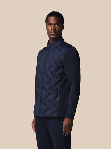 Men's Flex Long Sleeve Hybrid Jacket - Navy