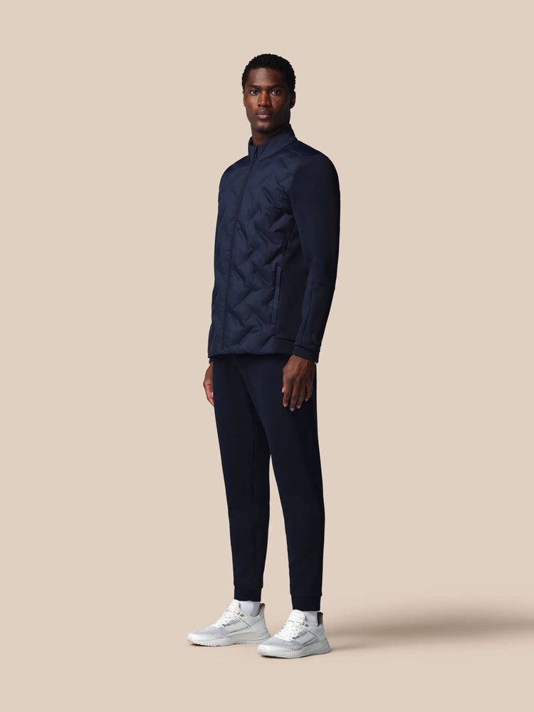 Men's Flex Long Sleeve Hybrid Jacket - Navy