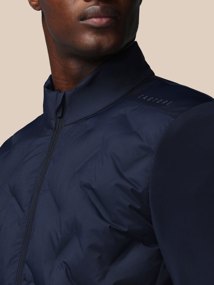Men's Flex Long Sleeve Hybrid Jacket - Navy