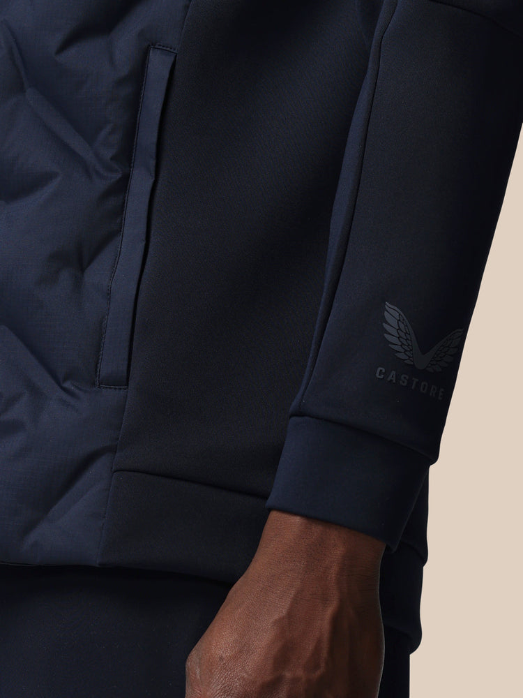 Men's Flex Long Sleeve Hybrid Jacket - Navy