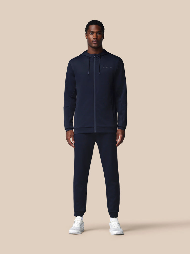 Men's Flex Long Sleeve Full Zip Hoodie - Navy
