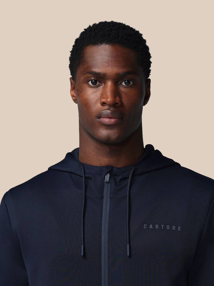 Men's Flex Long Sleeve Full Zip Hoodie - Navy