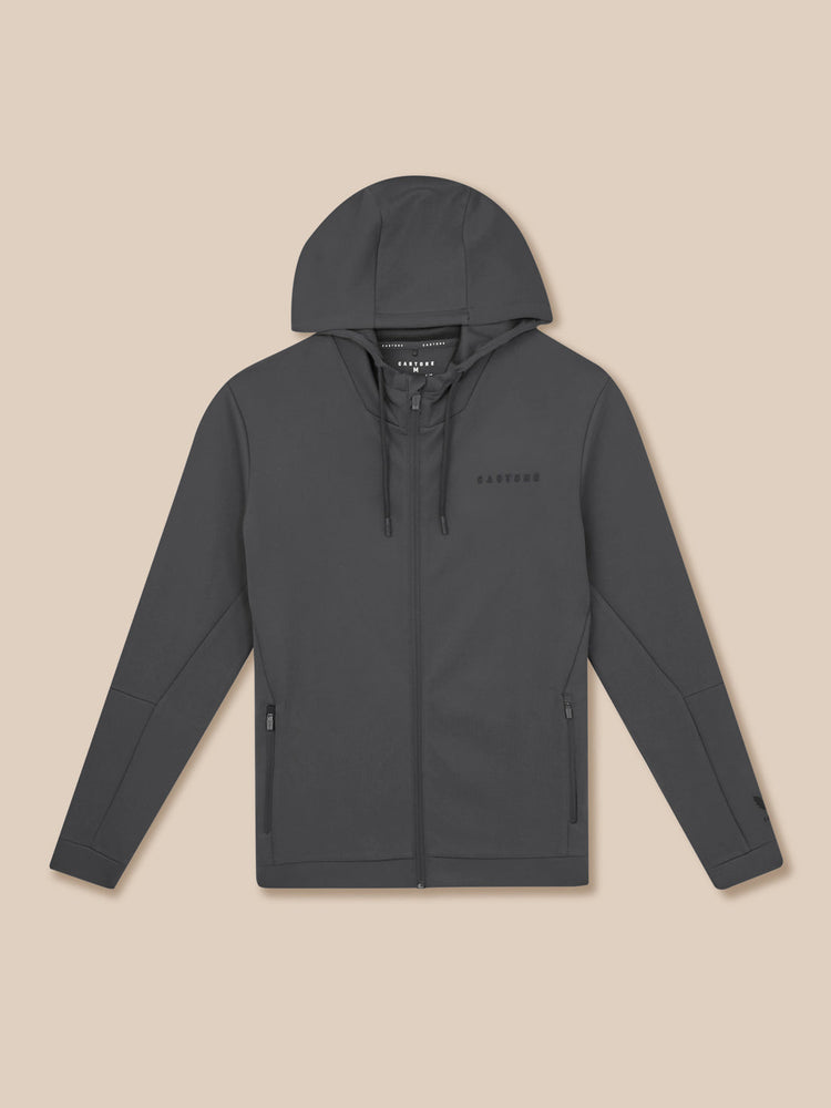 Men's Flex Long Sleeve Full Zip Hoodie - Gunmetal