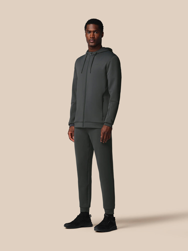 Men's Flex Long Sleeve Full Zip Hoodie - Gunmetal