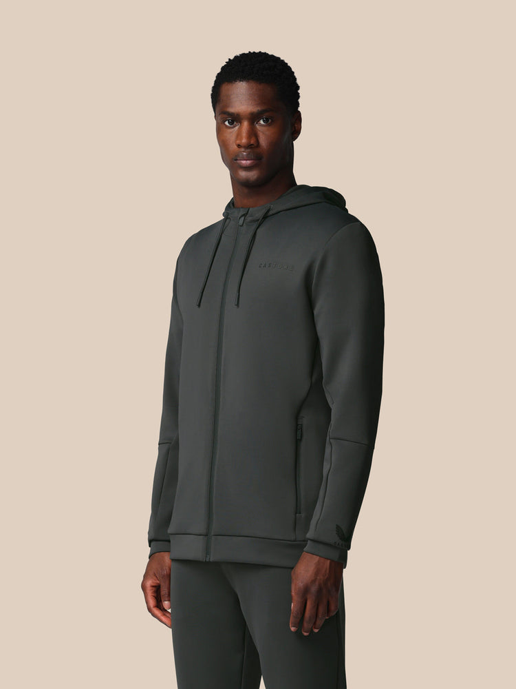 Men's Flex Long Sleeve Full Zip Hoodie - Gunmetal