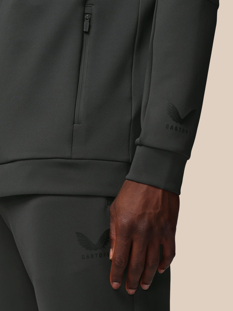 Men's Flex Long Sleeve Full Zip Hoodie - Gunmetal