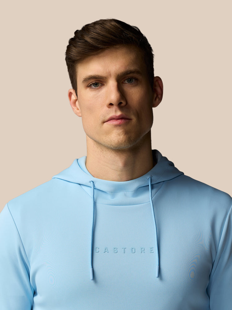 Men's Flex Long Sleeve Hoodie - Sky Blue