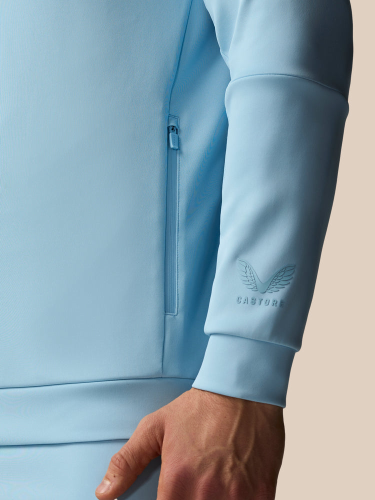Men's Flex Long Sleeve Hoodie - Sky Blue