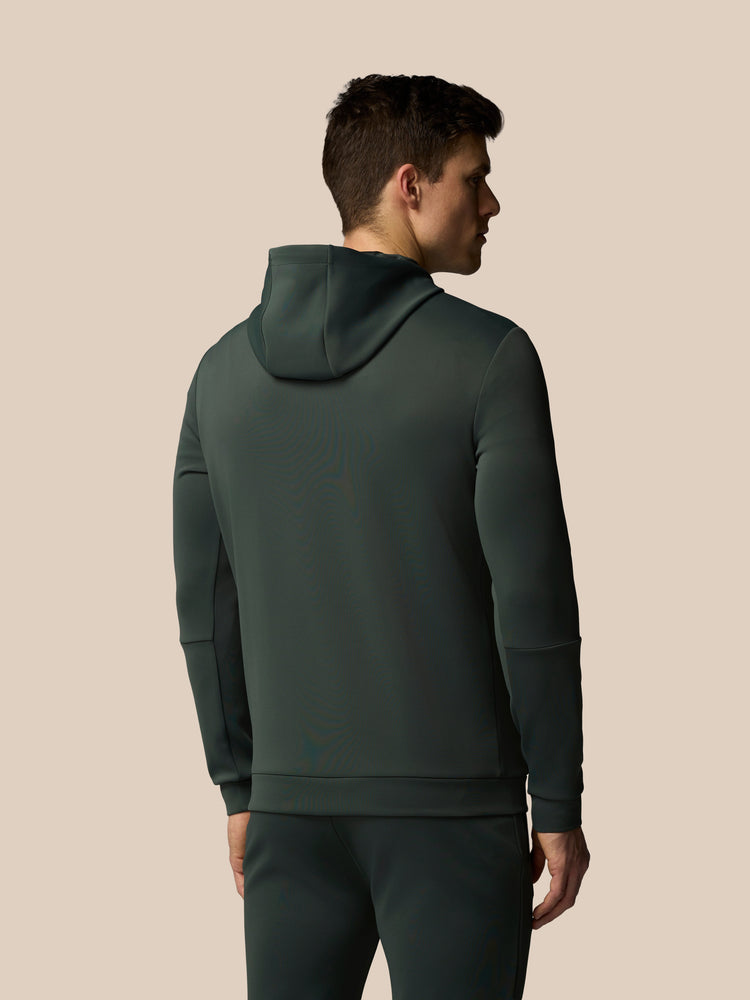 Men's Flex Long Sleeve Hoodie - Dark Green