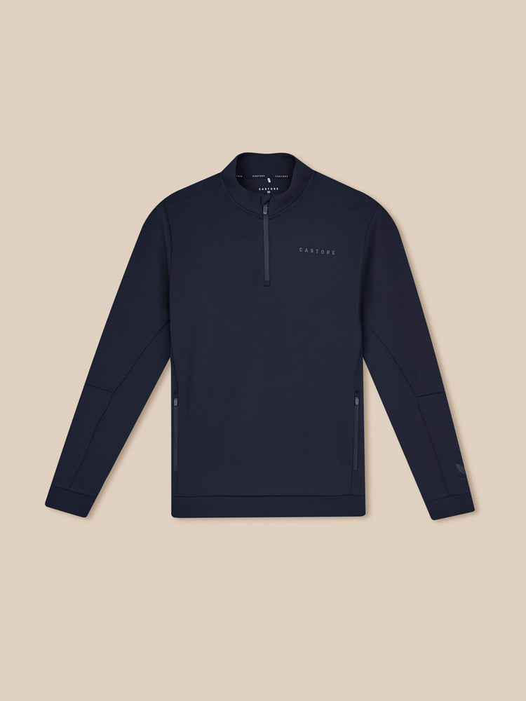 Men's Flex Long Sleeve Quarter Zip Sweatshirt - Navy