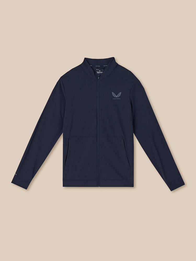 Men's Flex Long Sleeve Tech Training Jacket - Navy